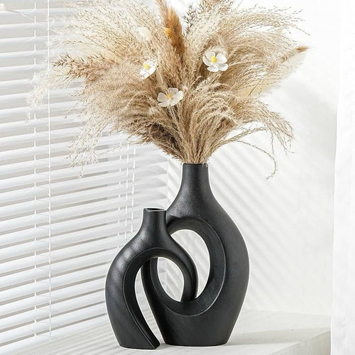 LAVAC | Black Ceramic Vase