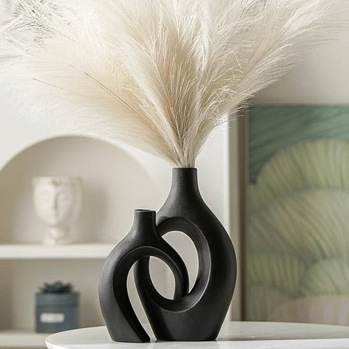 LAVAC | Black Ceramic Vase